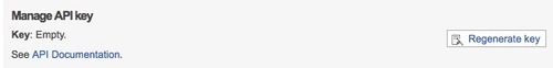 RSpace Manage API Key